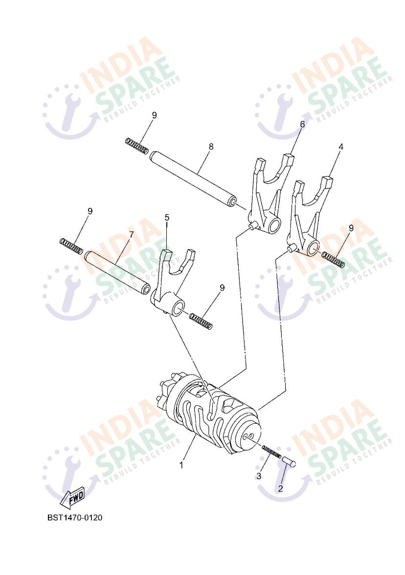 SHIFT CAM & FORK